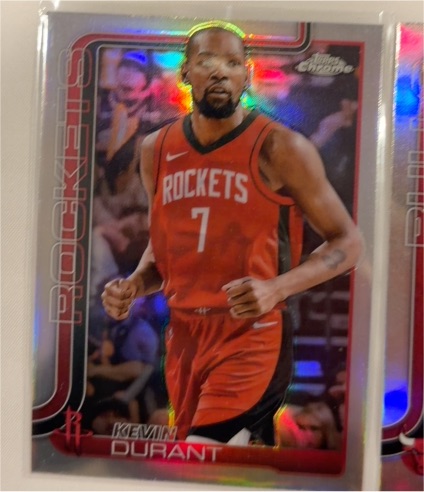2025-26 Topps Chrome #155 Kevin Durant — front