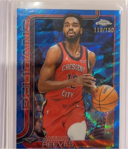 2025-26 Topps Chrome #108 Antonio Reeves — front