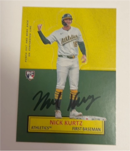 2025 Topps Archives #64SU-25 Nick Kurtz — front