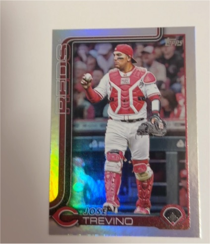 2025 Topps Update #US13 Jose Trevino — front