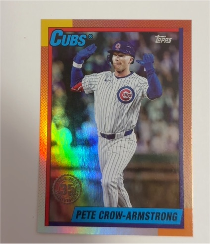 2025 Topps Update #U90-7 Pete Crow-Armstrong — front