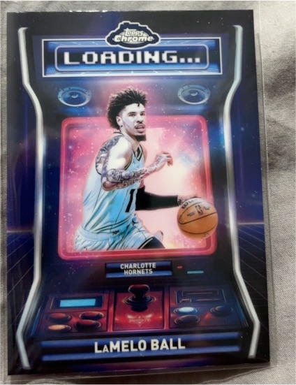 2025-26 Topps Chrome #LD-8 LaMelo Ball Loading — front