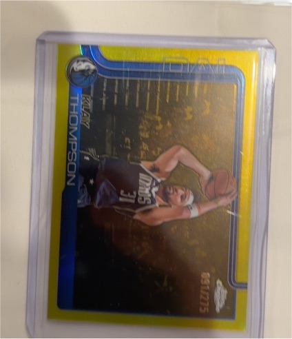 2025-26 Topps Chrome #42 Klay Thompson — front
