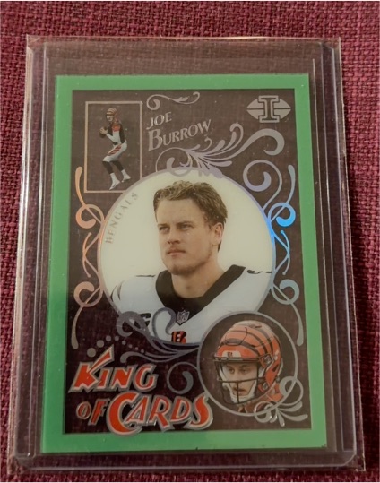 2021 Panini Illusions King of Cards #7 Joe Burrow — front