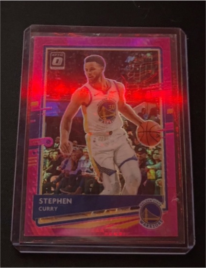 2020-21 Panini Donruss Optic #17 Stephen Curry — front