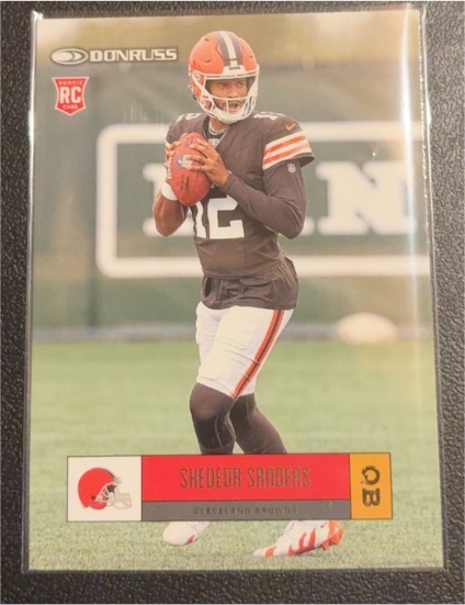 2025 Donruss #R05-SDS Shedeur Sanders Retro 2005 — front