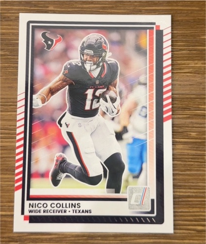 2025 Panini Donruss #206 Nico Collins — front