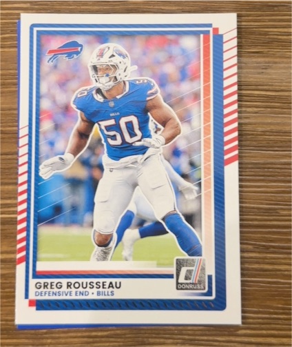 2025 Panini Donruss #113 Greg Rousseau — front