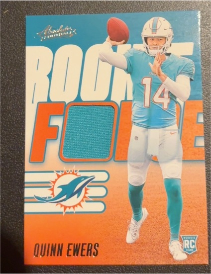 2025 Panini Absolute Rookie Force #RF-QES Quinn Ewers — front