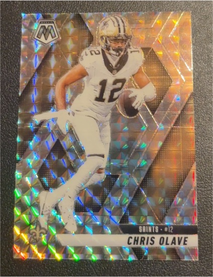 2025 Panini Mosaic #12 Chris Olave — front