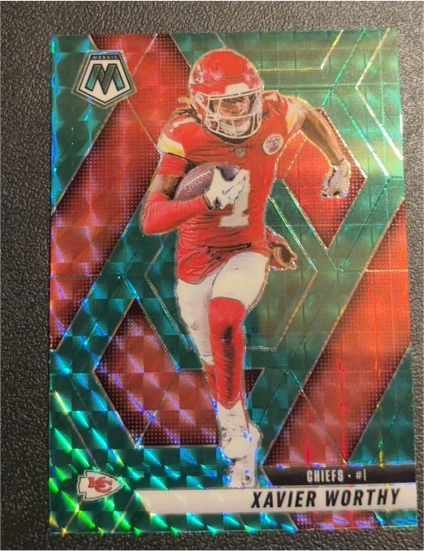 2025 Panini Mosaic #184 Xavier Worthy — front