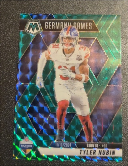2025 Panini Mosaic Tyler Nubin Germany Games — front