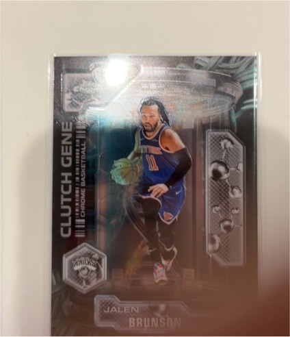 2025-26 Topps Chrome #CG-12 Jalen Brunson — front