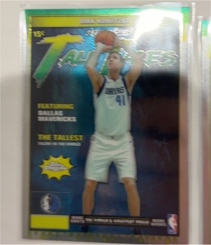2025-26 Topps Chrome #TT-13 Dirk Nowitzki Tall Tales — front