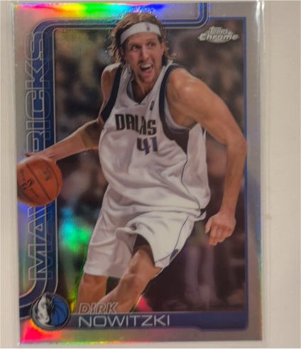 2025-26 Topps Chrome #246 Dirk Nowitzki — front