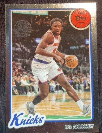 2025-26 Topps #80BK-33 OG Anunoby 1980-81 Topps Basketball — front