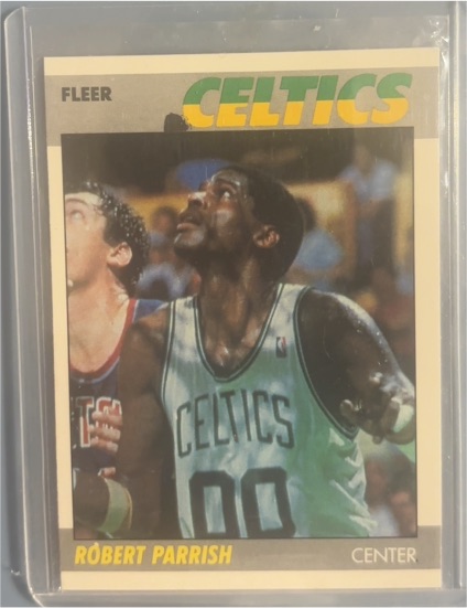 1987 Fleer #81 Robert Parrish — front