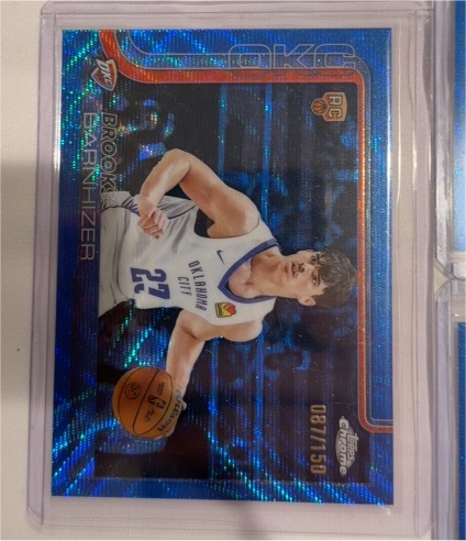 2025 Topps Chrome #295 Brooks Barnhizer — front
