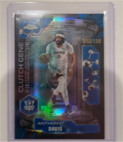 2025-26 Topps Chrome #CG-8 Anthony Davis Clutch Gene — front