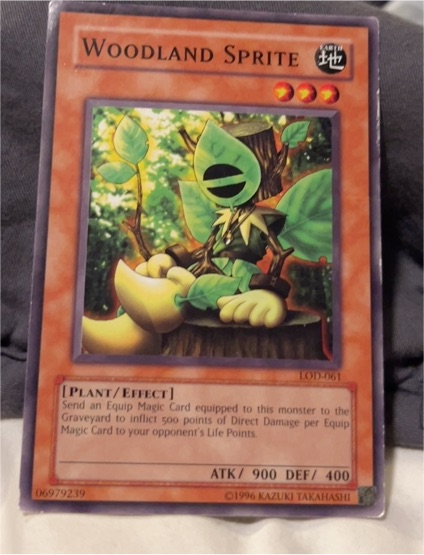 Yu-Gi-Oh! Legacy of Darkness #LOD-061 Woodland Sprite — front