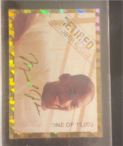 1993-94 Arena Sports #Special Retirement Michael Jordan — front