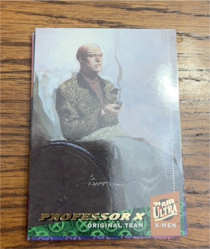 1994 Fleer Ultra X-Men #102 Professor X Original Team — front