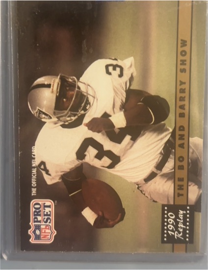 1991 Pro Set #335a The Bo and Barry Show — front