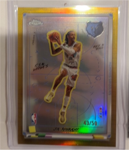 2025-26 Topps Chrome #XW-4 Ja Morant X's and Whoa's — front