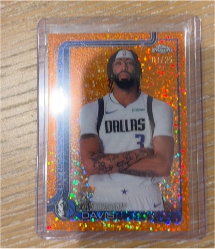 2025-26 Topps Chrome #96 Anthony Davis — front