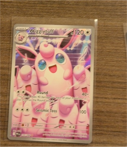 2025 Pokemon ME02: Phantasmal Flames #105 Wigglytuff — front