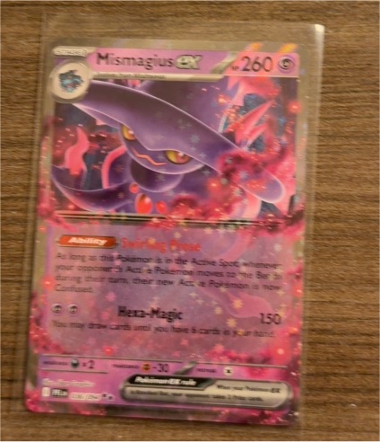 Pokemon ME02: Phantasmal Flames #036/094 Mismagius ex — front