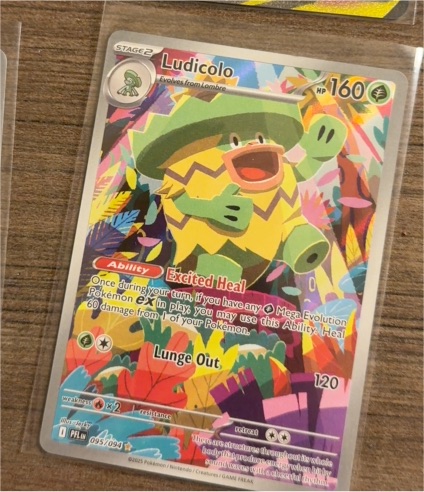 2023 Pokémon Phantasmal Flames #095 Ludicolo — front
