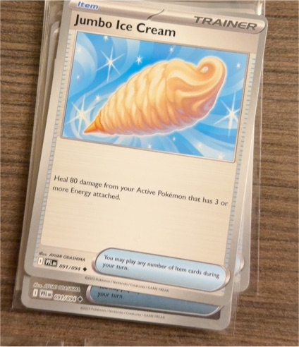 2025 Pokémon ME02: Phantasmal Flames #091 Jumbo Ice Cream — front