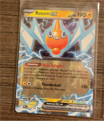 2012 Pokémon ME02: Phantasmal Flames #029 Rotom ex — front