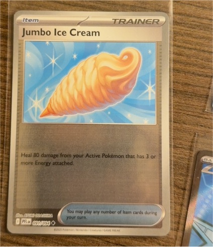2025 Pokémon ME02: Phantasmal Flames #091 Jumbo Ice Cream — front