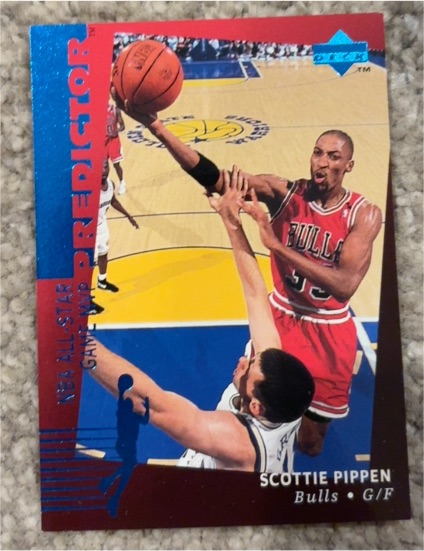 1994-95 Upper Deck #H4 Scottie Pippen Predictors Award Winners — front