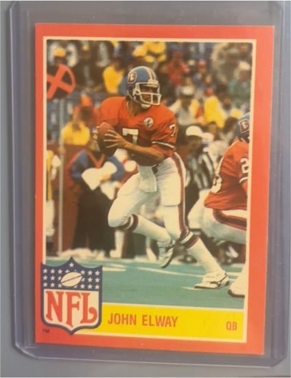 1985 Topps #3 John Elway — front