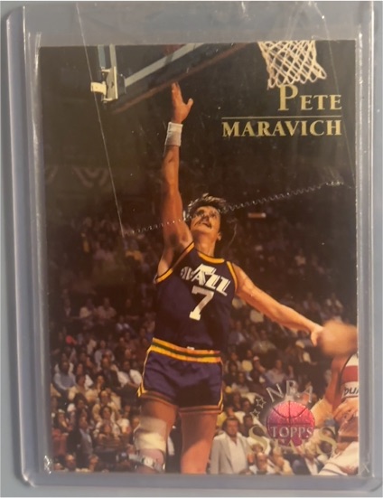 1996 Topps Stars #28 Pete Maravich — front