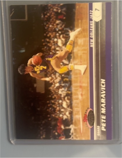 2007-08 Topps Stadium Club #99 Pete Maravich — front