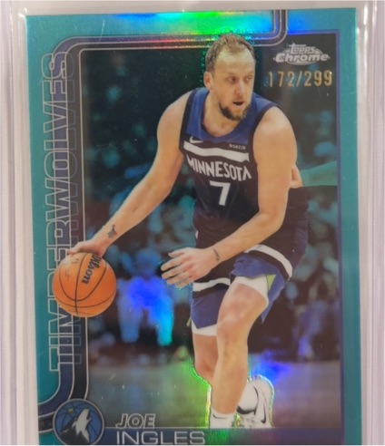 2025-26 Topps Chrome #142 Joe Ingles — front