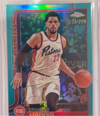 2025-26 Topps Chrome #6 Tobias Harris — front