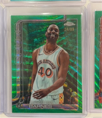2025-26 Topps Chrome #216 Harrison Barnes — front