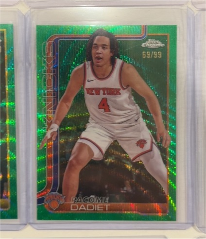 2025-26 Topps Chrome #111 Pacome Dadiet — front