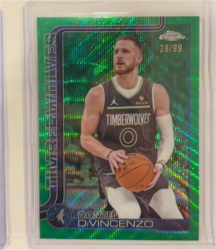 2025-26 Topps Chrome #145 Donte DiVincenzo — front