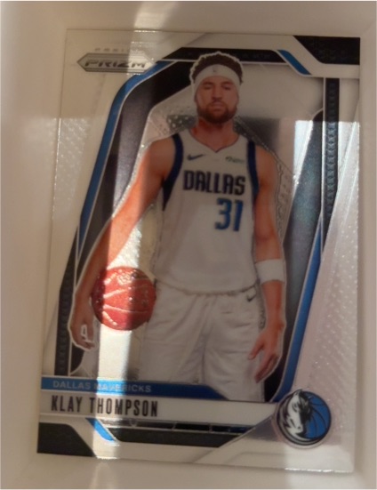 2024-25 Panini Prizm #107 Klay Thompson — front