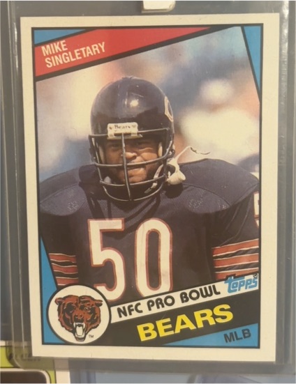 1984 Topps #232 Mike Singletary — front