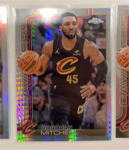 2025-26 Topps Chrome #69 Donovan Mitchell — front