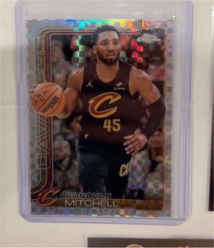 2025-26 Topps Chrome #69 Donovan Mitchell — front