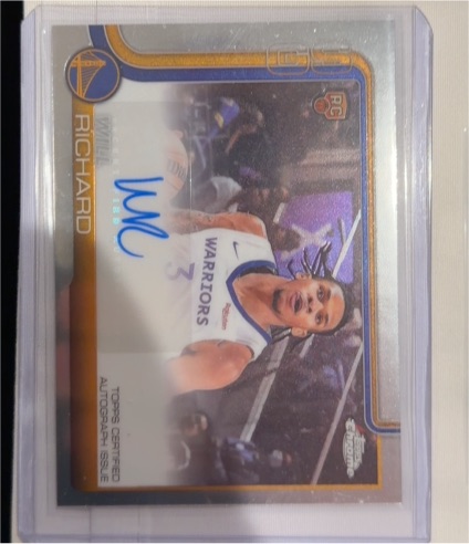 2025-26 Topps Chrome #TCAR-WIR Will Richard — front