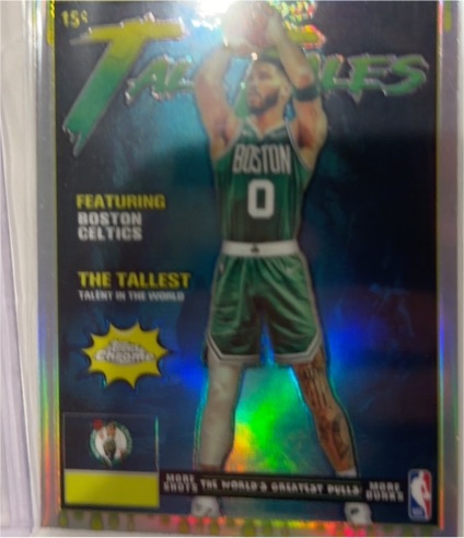 2025-26 Topps Chrome #TT-9 Jayson Tatum — front